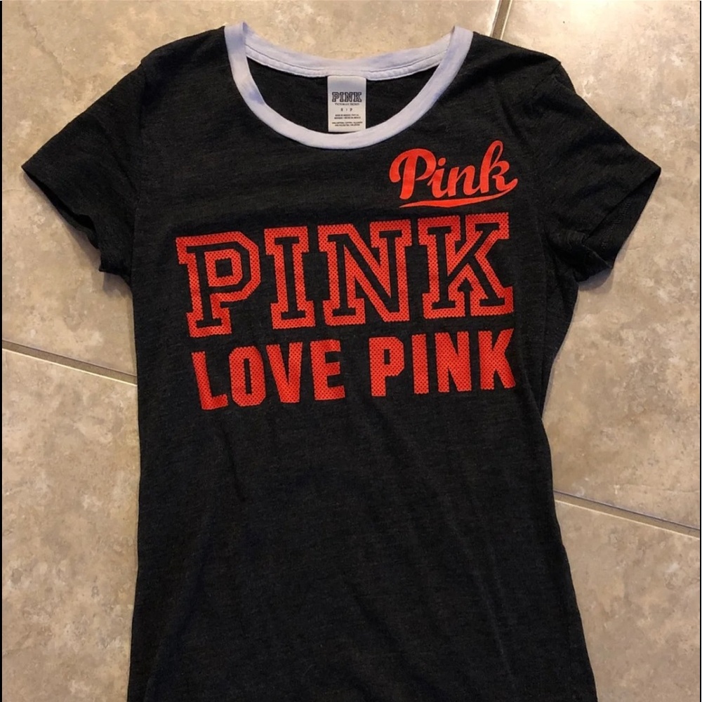 Victoria’s Secret pink gray top